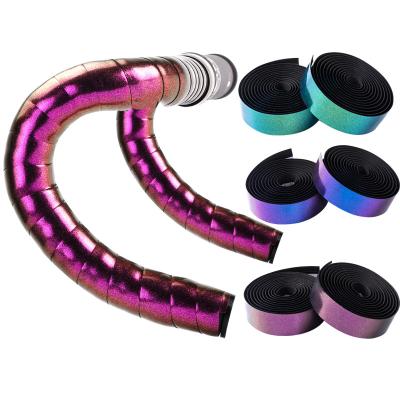 China Road Bikes High Quality Anti-Slip Road Bike Recycle Handlebar Grips With Bar End Plugs Bike Tape Bar Bicycle Handlebar Tape Accessories for sale