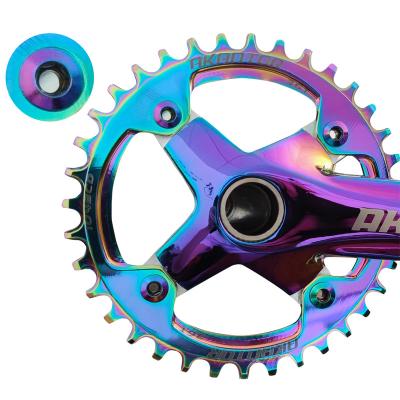 China Wholesale BMX Bicycle Crankset Screw Stainless Steel Sprocket Bolts MTB Bike Chain Ring Screws Nut Bicycle Parts for sale