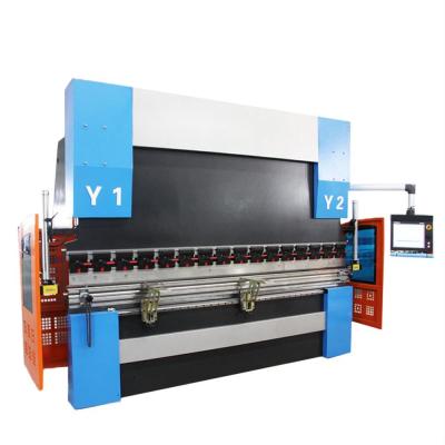 China Hotels Automatic CNC Steel Sheet Metal Press Brake Machine Price Safety Standard Sheet Metal Press Brake for sale