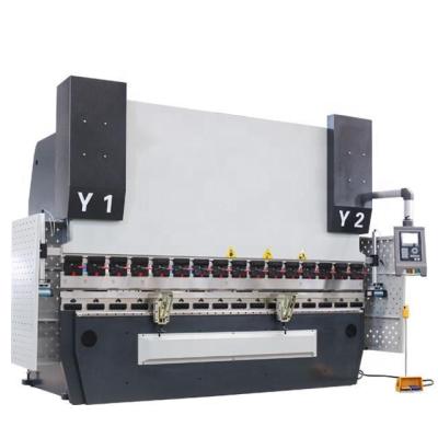 China Hotels DELEM DA52 WE67K 200T 3200mm CNC Hydraulic Press Brake Bending Machine Price Syouichi Press Brake for sale