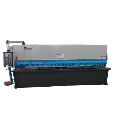 China SYOUICHI Hotels brand 12X3200 hydraulic swing shear machine with factory price for sale metal shear machine for sale