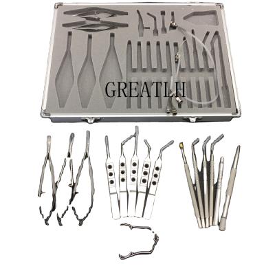 China Eye Surgical Instrument Ophthalmic Cataract Surgical Instrument Set Cataract Eye Surgery Kit Instruments Set for sale