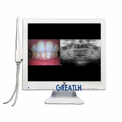 China 10 LED Plastic Dental Intraoral Camera HD Lens 17 Inch Dental Macro Monitor With Stand Fit Dental Chairs Lab / Dental Mechanic Aquipment for sale