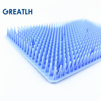 China Sterilization by Autoclave (134℃ ℃) Silicone Mat Sterilization for Orthopedic Disinfection Tray Medical Case Box for sale