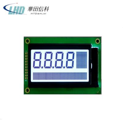 China 7 Segment Display Module 4 Digit Customized Monochrome LCD Panel HS00A25-VA for sale