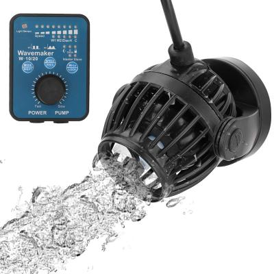 China Viable Wave Maker Flow Pump With Controller Submersible Aquarium Power Head Aquarium Wavemaker Circulation Pump for sale