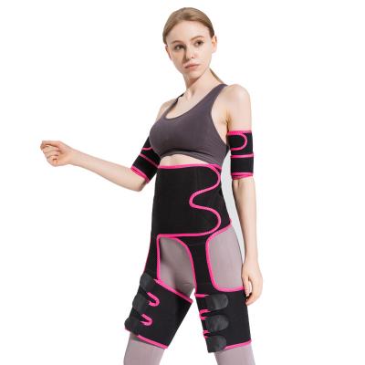 China Hot selling antibacterial adjustable three-in-one the sports abdomen hip corset butt lifter shapewear for sale