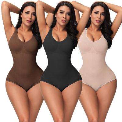 China Breathable Body Shaper Women Tummy Control Shapewear Seamless Jumpsuit Full Waist Trainer Shapewear for sale