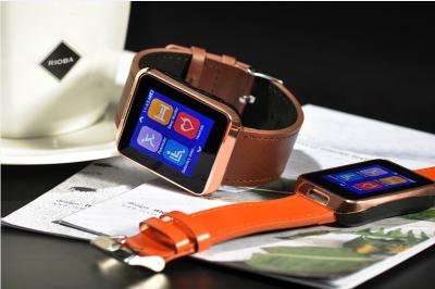 China Colorful Smartphone Wrist Watch Bluetooth Smart Watch With Vibrating Reminder for sale