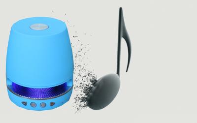 China High-End Stereo Rechargeable Bluetooth Speaker For Iphone / Samsung / Blackbarry for sale