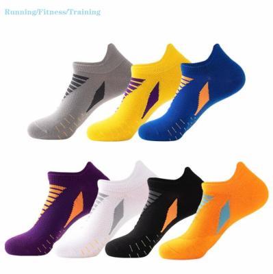 China Quick-drying men cut unisex slim breathable summer elite running ankle fitness sports stockings stockings thumps women's suite for sale