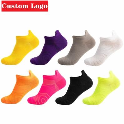 China Brand Logo Unisex Running Fitness Athletic Custom Men's Ankle Socks Sports for sale