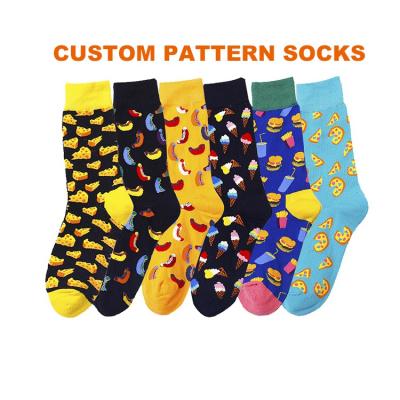 China Full Customization QUICK DRY Sublimation Happy Women Sports Men Sport Custom Embroidery Logo Print Design Socks for sale