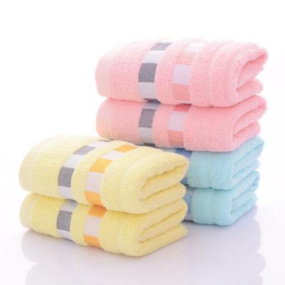 China Factory Wholesale High Quality Cotton QUICK DRY Custom Face Towels for sale