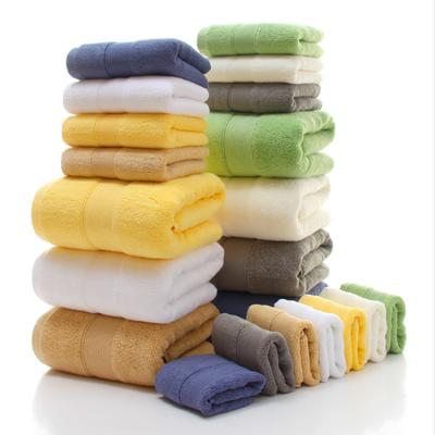 China QUICK DRY manufacturers wholesale 100% cotton luxury towel set hilton towel set best quality for sale