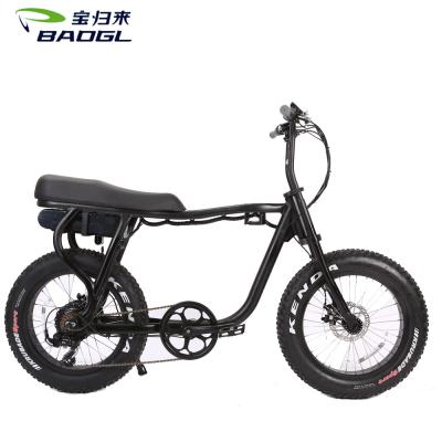 China Patented Compact Folding 18 Inch 48v 500W Lightest Aluminum Alloy Electric Bike / Bicycle With CE & EN15194 BS-73 Certification for sale