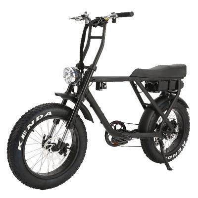 China Fat Tire 48v500w Aluminum Alloy Electric Bike Beach Cruiser for sale