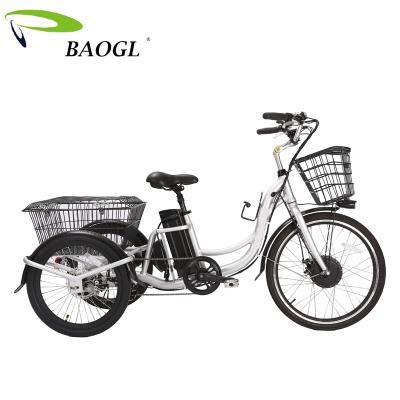 China Cargo factory OEM chinese rickshaw bicycle taxi 3 wheel electric taxi bike for sale for sale