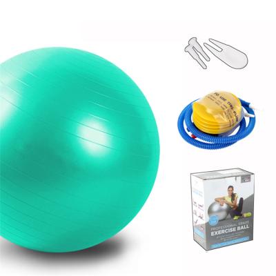 China Other Custom Exercise Fitness Pregnancy Green Gym Ball Eco Friendly for sale