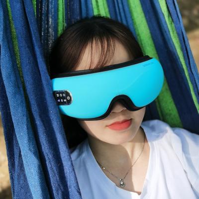 China Rechargeable Eye Massager Glasses With Heat Eye Relaxing Foldable Intelligent Electronic Massager Eye Massager for sale