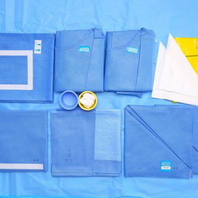 China Blue Standard SMS Types Reusable Universal Surgical Drapes for sale