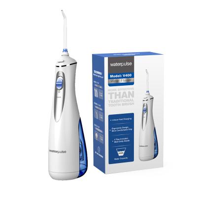 China Household Portable And Rechargeable Waterpulse Irrigator Waterpulse Dental Oral Flosser for sale