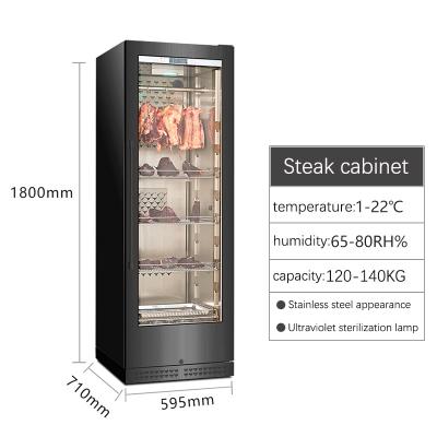 China Beech Shelf Mini Large Capacity Digital Aging Machine Hot Selling Meat With Adjustable Climate Humidity for sale