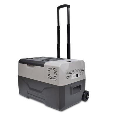 China COMPRESSOR 40L Capacity 12 Volt Car Refrigerator Mini Car Fridge Freezer For Camping for sale