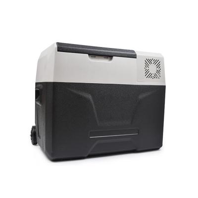 China 2022 Hot Sale 40L Mini Portable Fridge Freezer 12V 24V Compressor Car Refrigerator for Outdoor Camping for sale