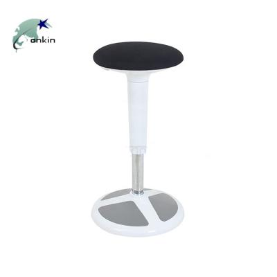 China Fabric Fashion Design Stool Chair Self Stabilizing Low Weighted Ergonomic Shimmy Stool Chair for sale