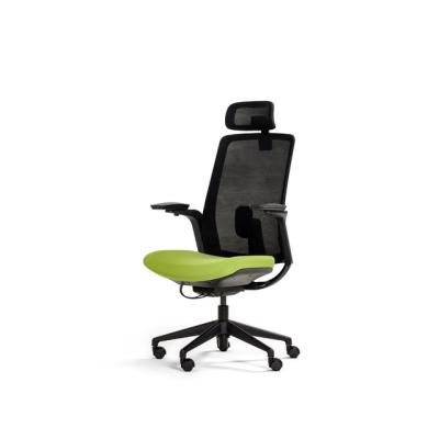 China High Back Mesh Ergonomic Swivel Office Chair Ergonomic (Height) New Design Adjustable Modern Headrest for sale