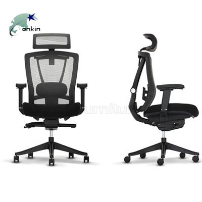 China Contemporary Modern Office Lift Swivel Mesh Fabric Computer Executive Recliner Chair for sale