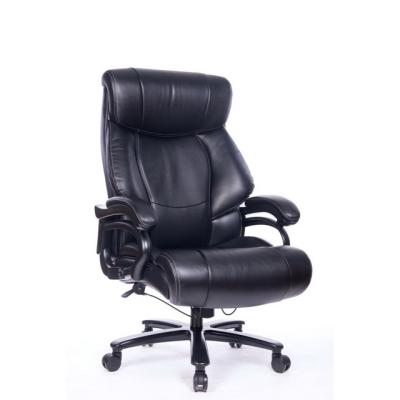 China Luxury Office Chair (Height) Adjustable Heavy Duty Leather Executive Massage Chair For Boss for sale