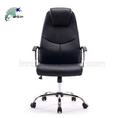 China Executive Chair Rotating High Back Ergonomic Comfortable Swivel Chair Luxury Leather Executive Office Chair for sale