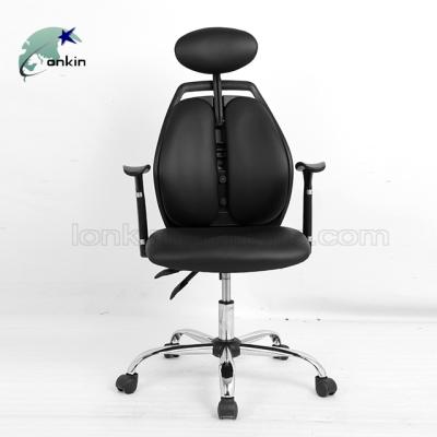 China New Design Foldable Executive Luxury Leather Chair Office Chair Headrest Executive Back Support Cushion for sale