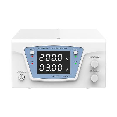 China Lab DC Set Power Supply 200V/3A Lab Test Power Supply Programmable Adjustable Variable Changing Digital Display for sale