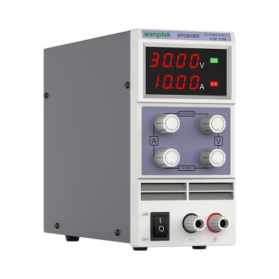 China KPS3010DF 300w 30v/10a 220*165*81mm High Precision 4 Bit Digital Display Switch Laboratory Adjustable DC Power Supply for sale