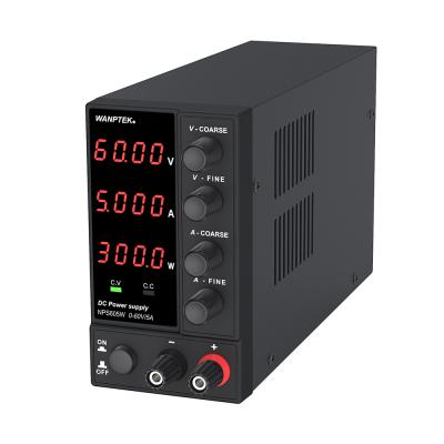 China DC Power Supply Laboratory NPS605W ​​60V/5A Voltage Regulator Power Supply High Precision LED Display Variable Digital 4-Digit Change Type for sale