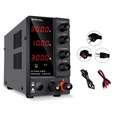 China wanptek NPS306W Laboratory Mini 30v 6a Switching DC Power Source Switching DC Power Supply Adjustable Variable DC Regulator Power Supply for sale