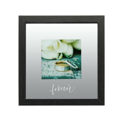 China 2020 Hot Sale New Design Wooden Home or MDF Floating Board Mat Fashionable Decorative Glass Picture Frames for sale