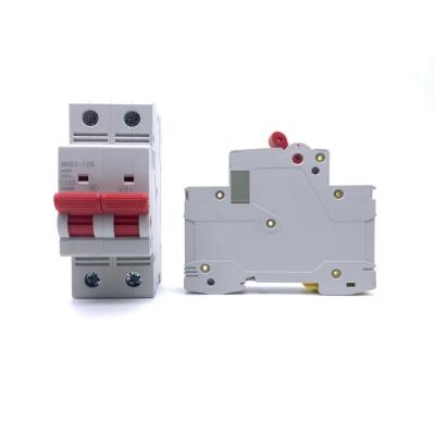 China Circuit-breaking 4P 1000V 10KA DC Miniature Circuit Breaker 63A 125A 1P 250V , CE 500V Mini MCB for sale