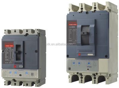 China New Structure Molded Case Circuit Breaker MCCB 63A 125A 200A 400A 800AMP KNM2 for sale