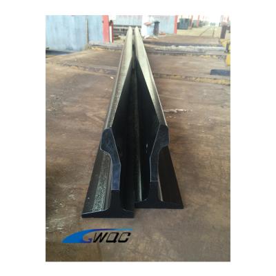 China Railroad Building Parts Sell Well 115RE 13' Guard Rail Railroad Assembly for Railroad Construction for sale