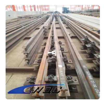 China Railroad Construction Parts 115RE Professional 39' High Quality Railway Stock Rail Assembly for sale