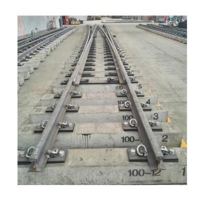 China Railway Construction Parts China Equipment Manufacturer BS100A Railway Track Assembly for sale