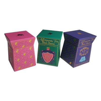 China Handmade High Quality Customized Printing Lid And Base Chocolate Packaging Paper Boxes for sale