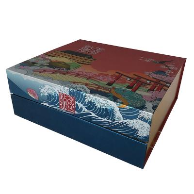 China Recycled Materials Wholesale Food Box Customized Logo Printing Food Grade Paper Box for sale