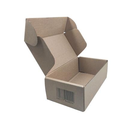 China Recyclable Custom Kraft Corrugated Mailing Boxes Tuck Top Electronic Mailer Box With Private Colored Sleeve for sale