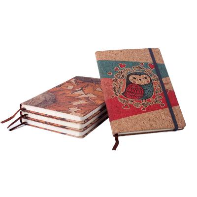 China A5 Hardcover Academic Printed Logo PU Leather 2021 Daily Planner Hardcover Journal Daily Notebook Notebook Customized for sale