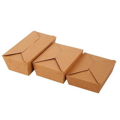 China Recycled Disposable Biodegradable Printed Materials Paper Takeaway Fast Food Packaging for sale